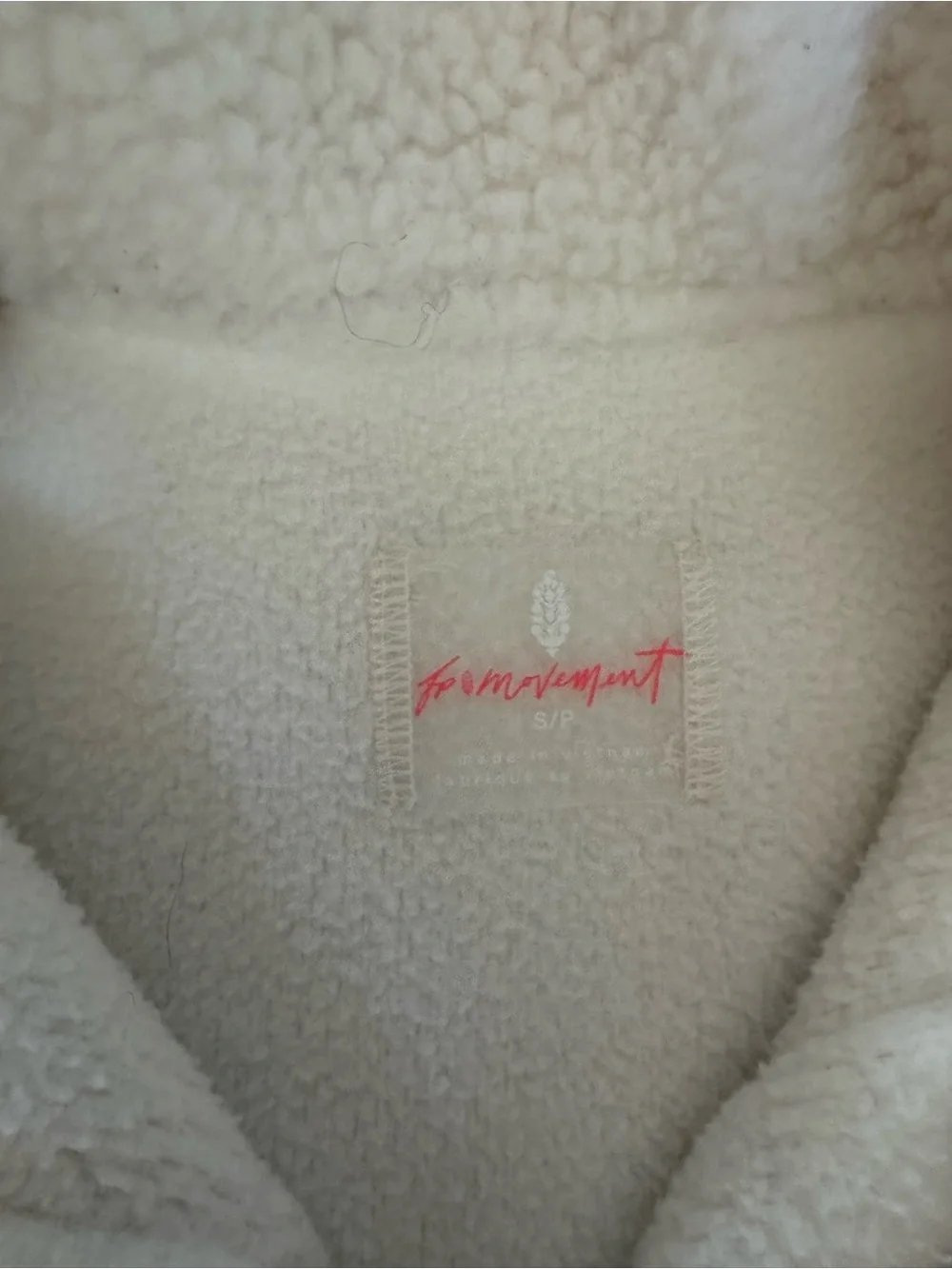 Free People Hit the Slopes Colorblock Fleece Pullover - Small